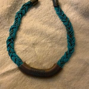 RARE! BRADED BEADED NECKLACE